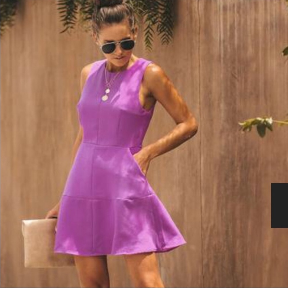 Vici - Pocket Dress Orchid